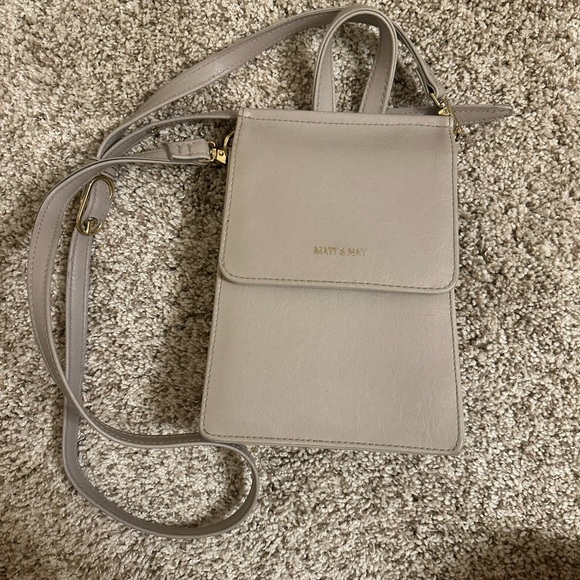 MATT and NAT purse, small, grey - Picture 1 of 3
